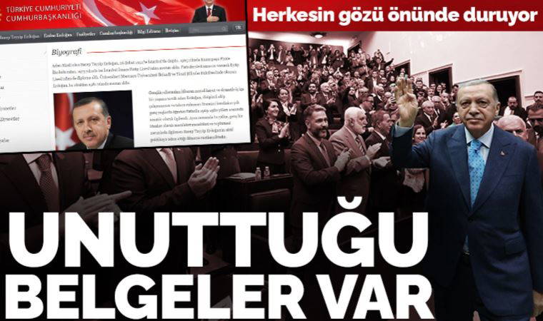 İYİ Partili Turhan Çömez, Erdoğan’ın kayıtlardaki özgeçmişine vurgu yaptı: 'Unuttuğu belgeler var'