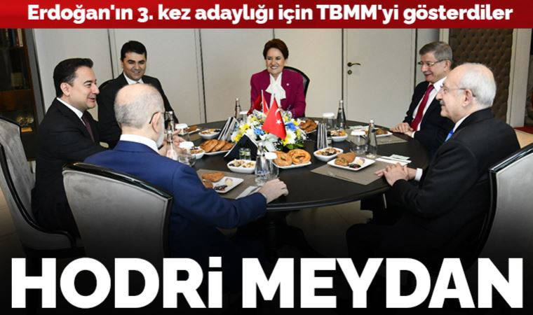 6’lı masanın 11. toplantısının ana gündemi ‘ortak isim’ oldu