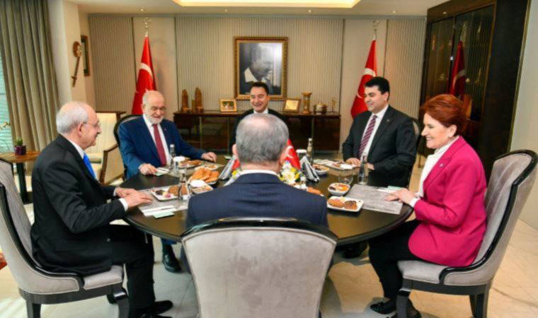 Altılı masa ortak programını tamamladı, cumhurbaşkanı adayı için tarih verildi: Gözler 13 Şubat'ta