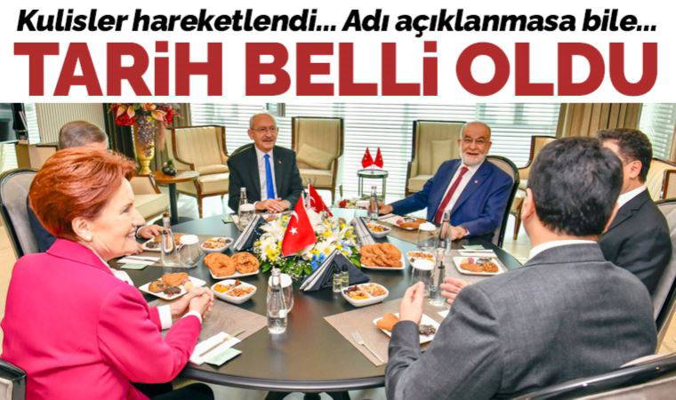 Altılı masa kurmayları da tarih verdi: '13 Şubat'ta belirlenir, sonra açıklanır'