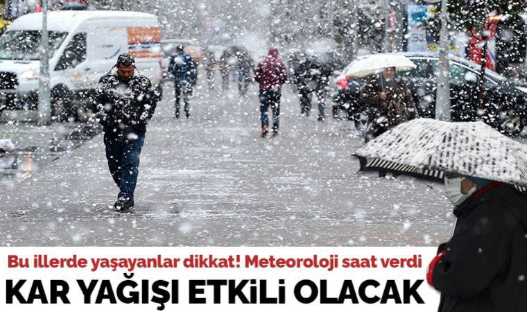 29 Ocak 2023 hava durumu raporu... Meteoroloji açıkladı: Bugün ve yarın hava nasıl olacak?