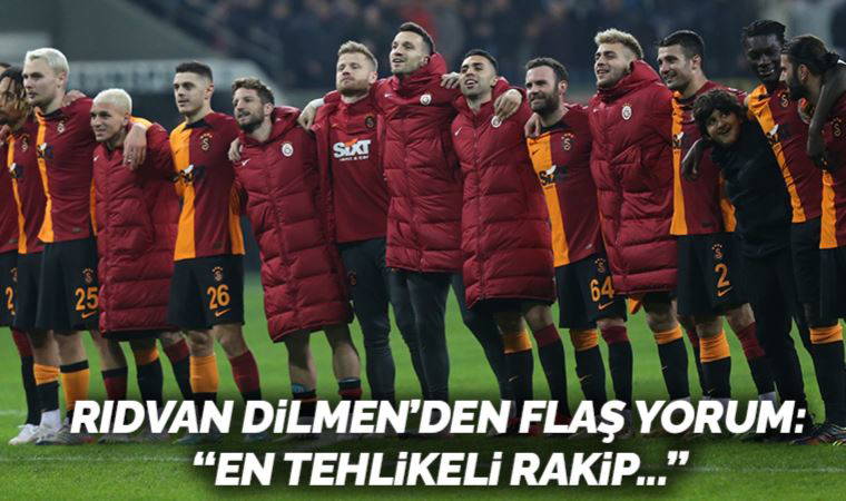 Rıdvan Dilmen'den Galatasaray yorumu: Psikolojik üstünlük Galatasaray'da