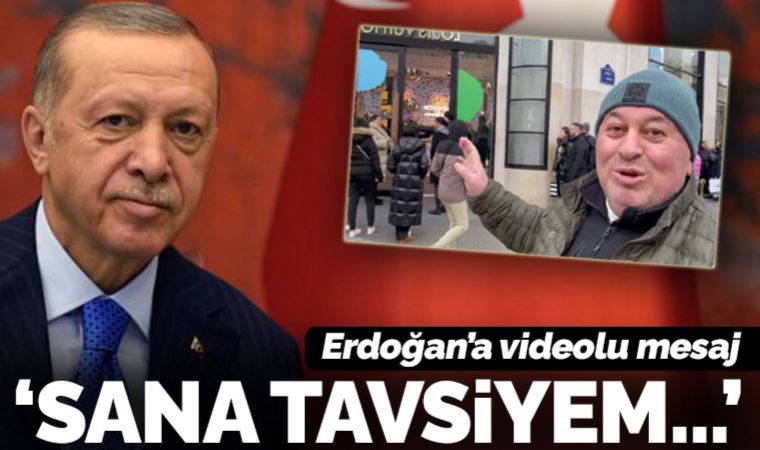 Cemal Enginyurt'tan Erdoğan'a Paris'ten videolu mesaj: 'Sana tavsiyem...'