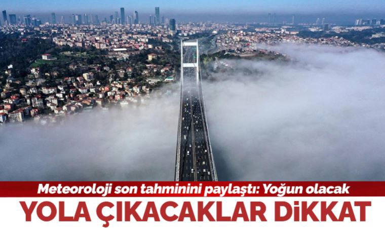 3 Ocak 2023 hava durumu raporu... Meteoroloji açıkladı: Bugün hava nasıl olacak?