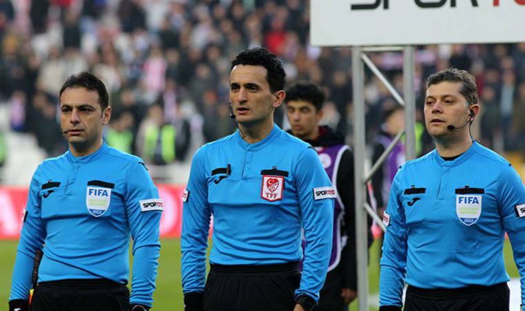 Sivasspor - Galatasaray maçının olay hakemleri için kader günü!