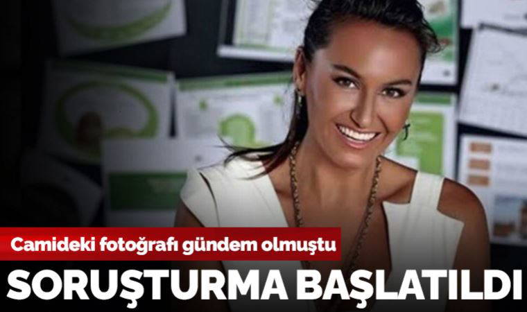 Eda Taşpınar'a camide çektirdiği fotoğraf nedeniyle soruşturma başlatıldı