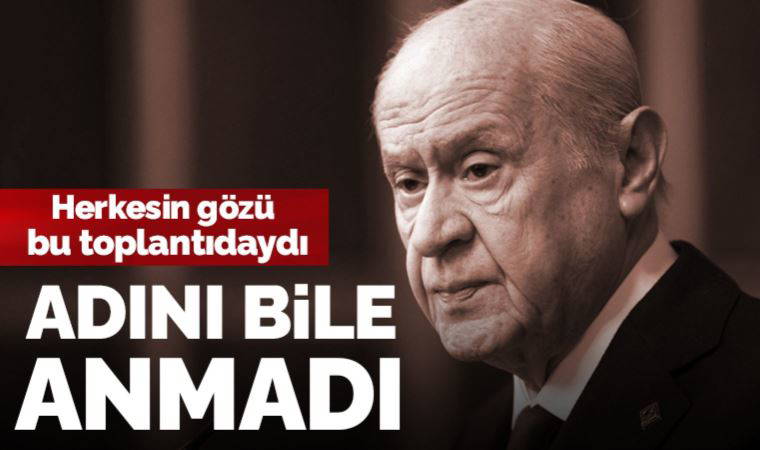 Herkesin gözü bu toplantıdaydı: Devlet Bahçeli Sinan Ateş'in adını bile anmadı, 'seçim' mesajı verdi