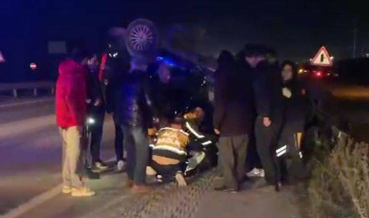 Hafif ticari araçla çarpışan motosiklet, ikiye bölündü: 1 ölü, 1 yaralı