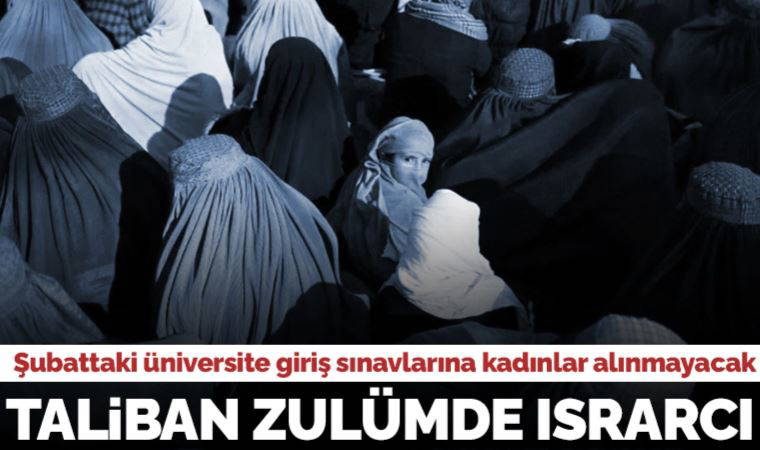 Afganistan'da şubattaki üniversite giriş sınavlarına kadınlar alınmayacak