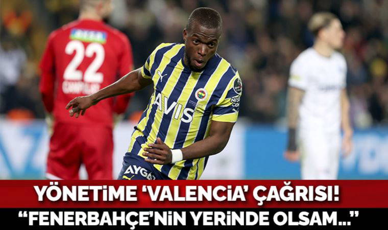 Nihat Kahveci'den Fenerbahçe'ye Enner Valencia çağrısı