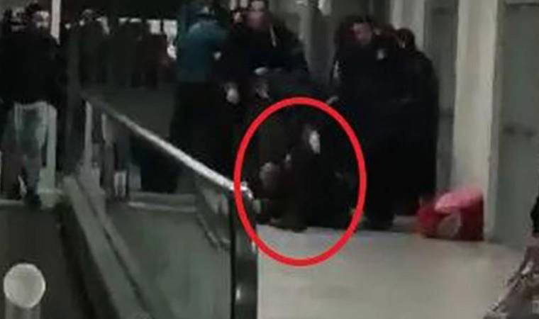 Kadın tekmeleyen gümrük memuru hakkında karar