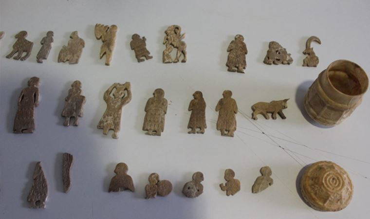 Suriye sınırında 51 parça tarihi eser ele geçirildi: Mezopotamya uygarlığına ait...