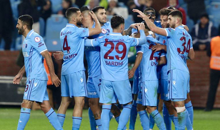 Trabzonspor'dan iç sahada dikkat çeken istatistik
