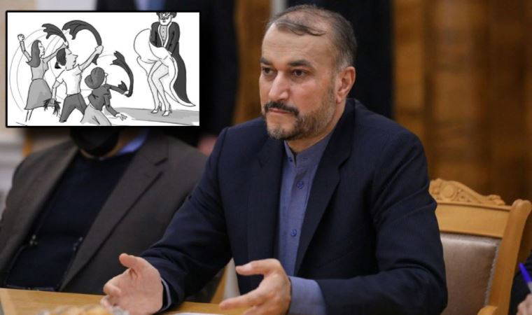 Charlie Hebdo'nun Hamaney karikatürüne Tahran'dan sert tepki