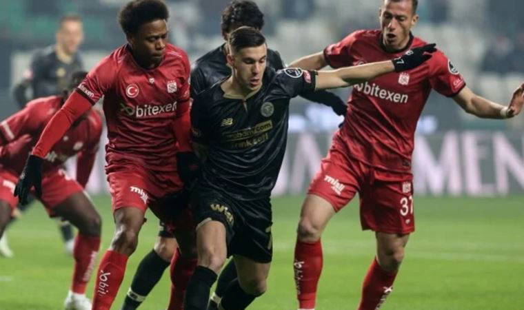 Konyaspor ile Sivasspor yenişemedi!