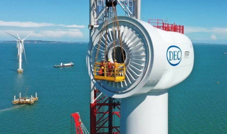 İlk derin deniz yüzer rüzgar enerjisi platformu tamamlanıyor