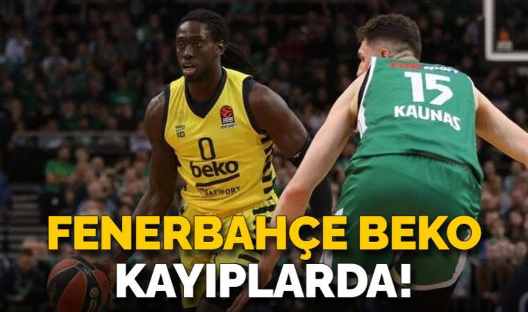 Fenerbahçe Beko, Zalgiris Kaunas deplasmanında kaybetti!