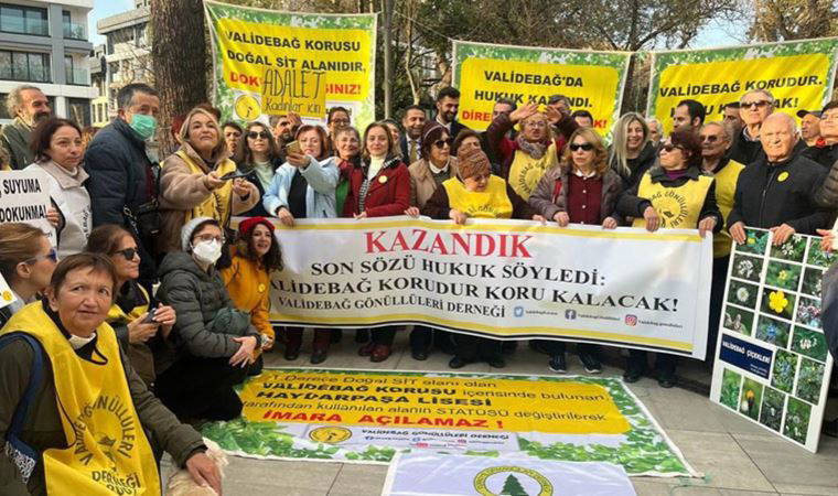 Validebağ'da hukuk kazandı: Koruya çökmenizi engellemeye kararlıyız