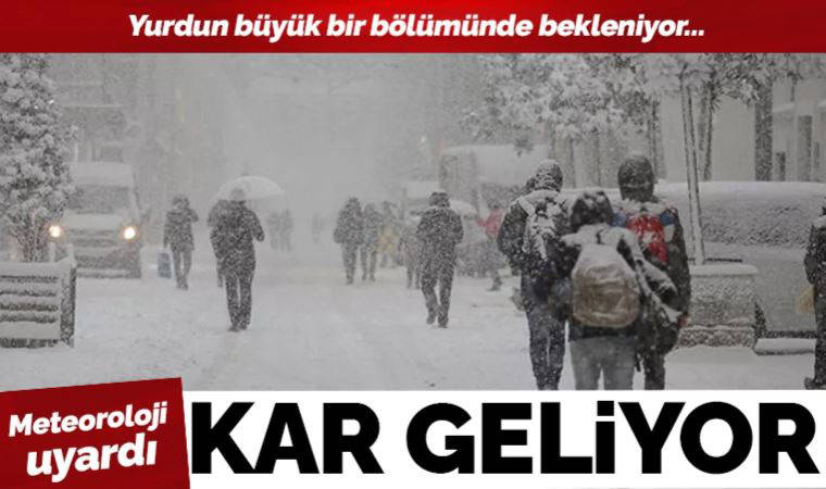 7 Ocak 2023 hava durumu raporu... Meteoroloji açıkladı: Bugün ve yarın hava nasıl olacak?