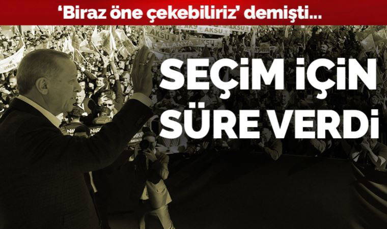Son Dakika... Erdoğan'dan 'seçim' mesajı: 'Önümüzde 5 ayımız var'