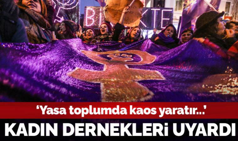 Kadın dernekleri anayasa değişikliği teklifi için uyardı: 'Yasa toplumda bir kaos yaratır'