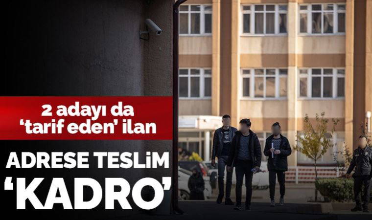 Ankara Hacı Bayram Veli Üniversitesi'de adrese teslim kadro