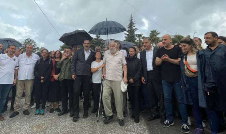TİP'in Can Atalay yürüyüşü başladı: Atalay'ın babasından Adalet Bakanı'na çağrı!
