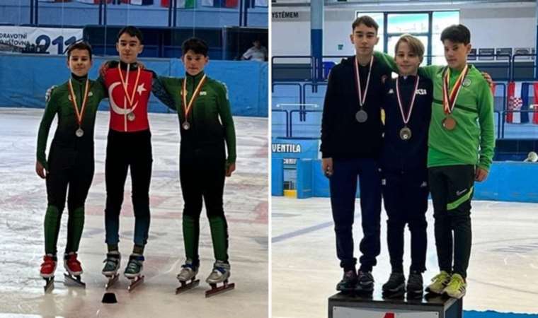 Milli sporcu İlyas Karadağ Çekya'da altın madalya kazandı!