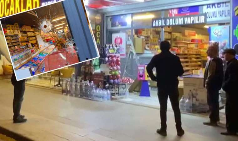 Esenyurt'ta markete silahlı saldırı: Çok sayıda kurşun isabet etti