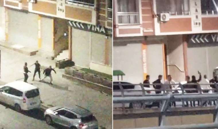 Saniye saniye kaydedildi... Kavga ettiği kişiye art arda ateş etti!