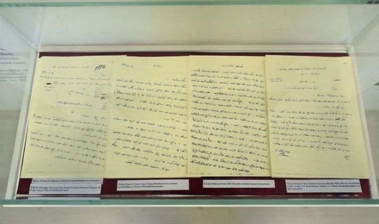 Kurtuluş Savaşı'nın izlerini takip etmek: Kurtuluş Savaşı belgeleri sergilenmeye başlandı...