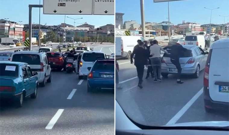 Canını zor kurtardı... Düğün konvoyuna tepki gösteren kişi saldırıya uğradı!