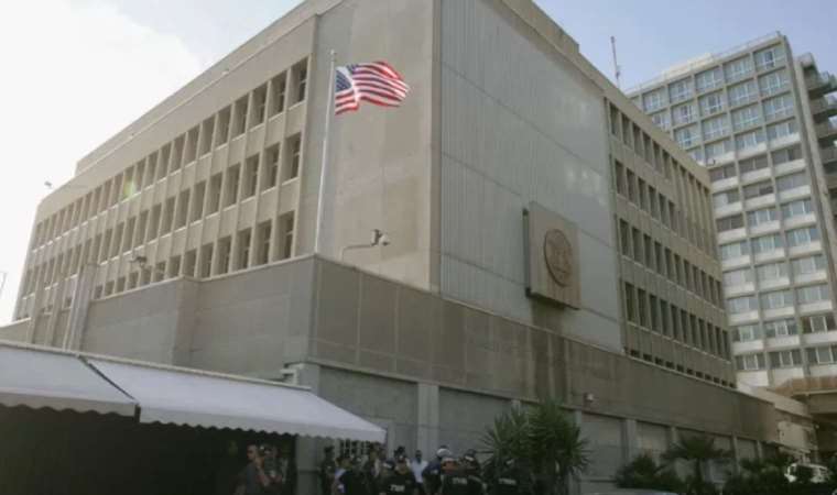 ABD, İsrail Büyükelçiliği'ndeki diplomatların ailelerinin ülkeden ayrılmasına izin verdi