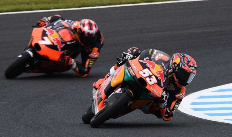 Milli motosikletçi Deniz Öncü, Endonezya'da 8. oldu