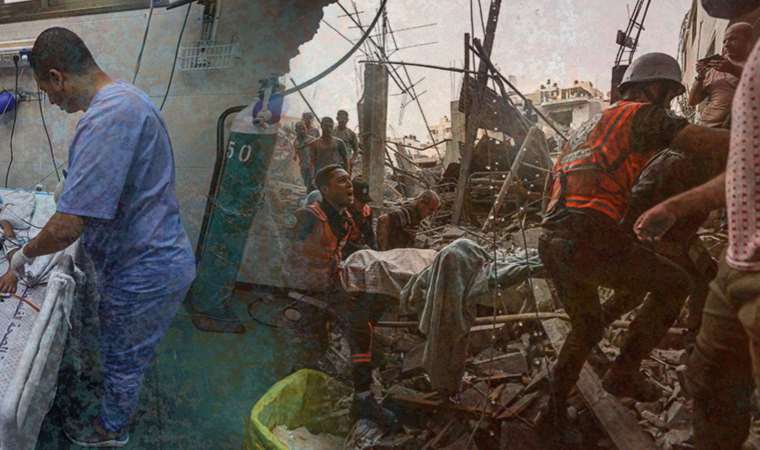 İsrail 'tahliye uyarıları'na yenisini ekledi: Hastaneyi derhal boşaltın!