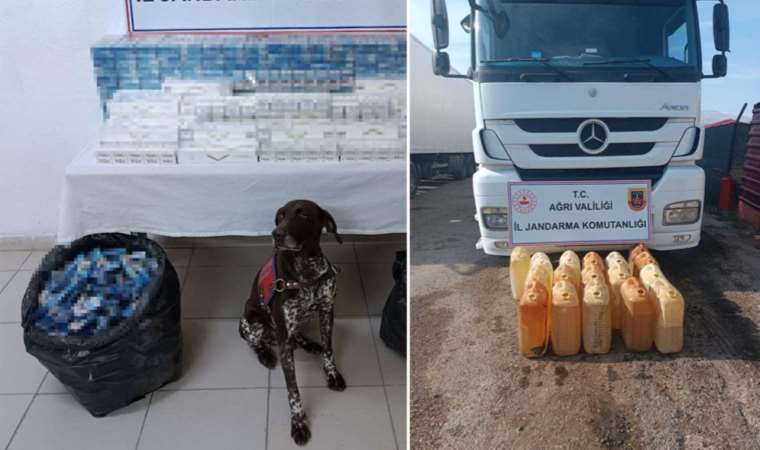 Ağrı’da kaçakçılık operasyonu: 3 tır şoförü gözaltında!
