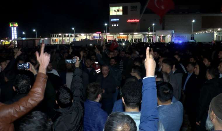 Malatya'da, Kürecik Radar Üssü'nde İsrail protestosu