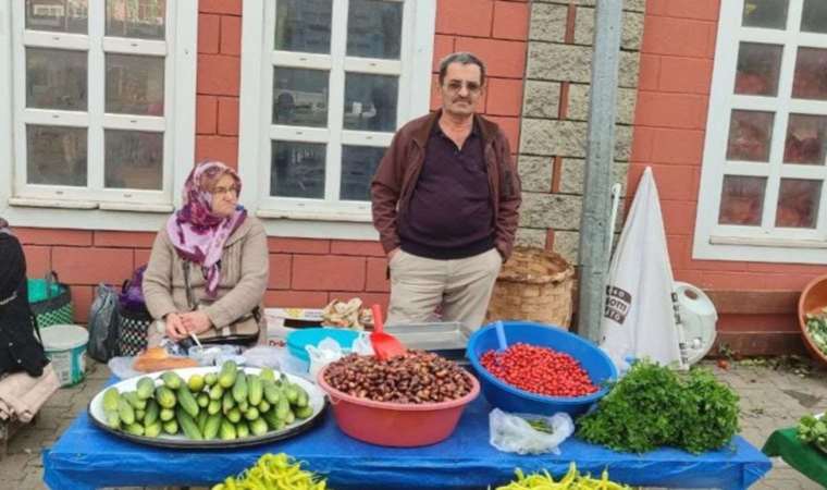 Kastamonu’da kışın habercisi pazara indi! Orman köylüsünün geçim kaynağı...