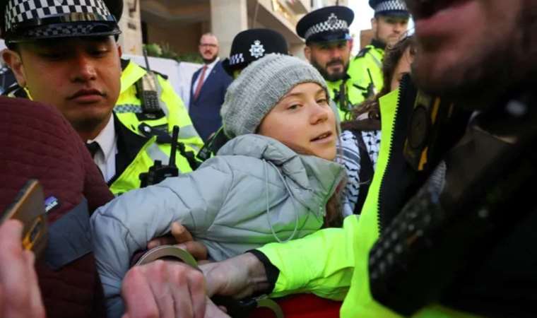 Greta Thunberg'e 'kamu düzeni' suçlaması
