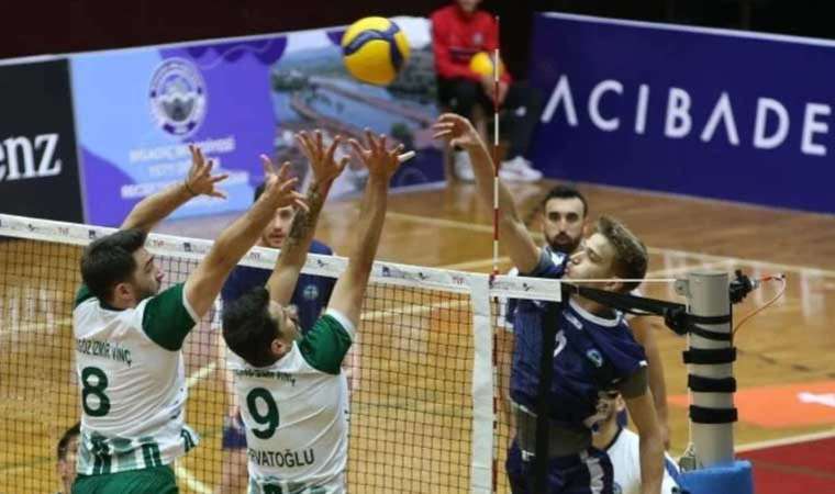 Akkuş Belediyespor, Bigadiç Belediyespor'a set vermedi