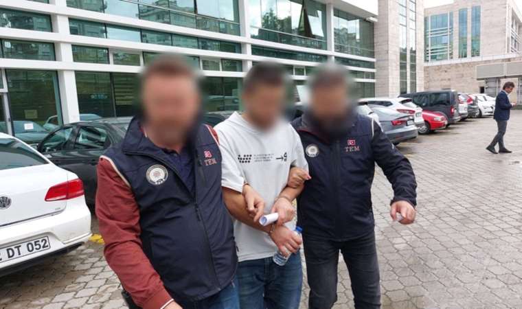 Canlı bomba eğitimi alan yabancı uyruklu IŞİD’li Samsun’da yakalandı
