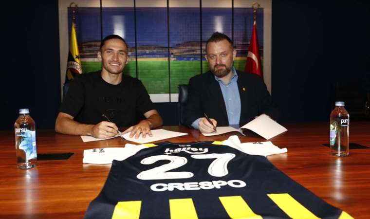Fenerbahçe'den Crespo'ya yeni sözleşme