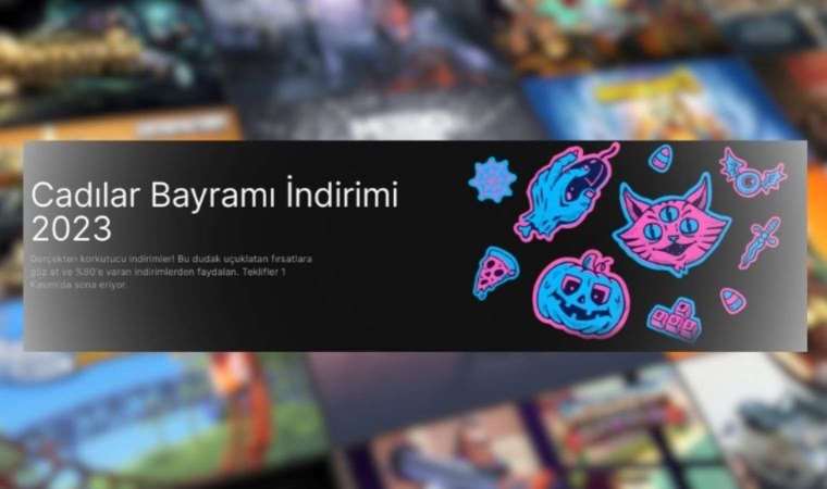 Epic Games'te Cadılar Bayramı indirimi başladı