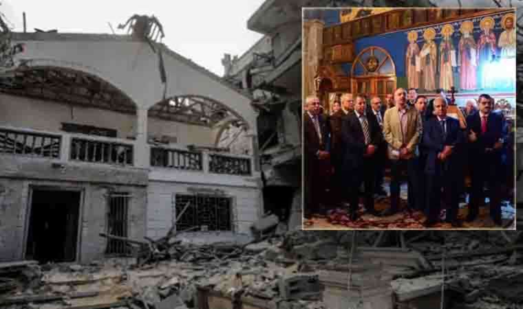 Yunanistan açıklama yayınladı... İsrail tarihi kiliseye saldırdı, ölü ve yaralılar var!