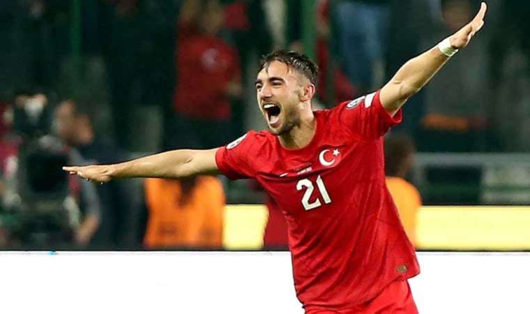Yunus Akgün'ün Letonya'ya attığı gol, haftanın "en iyisi" seçildi