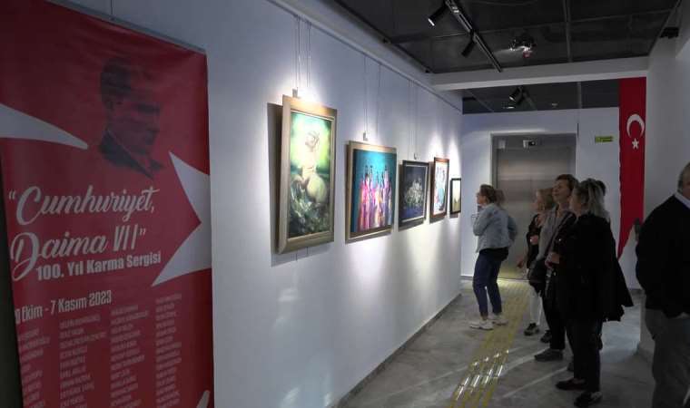 "Cumhuriyet Daima" sergisi kapılarını açtı
