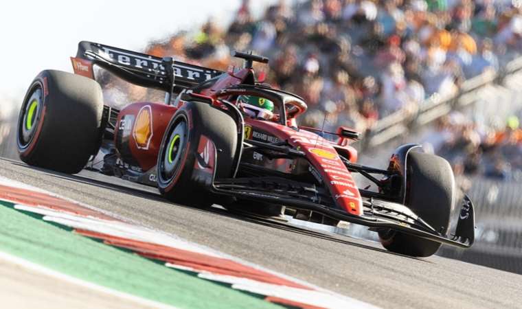 F1 ABD Grand Prix'sinde ilk sıra Ferrari'nin oldu!