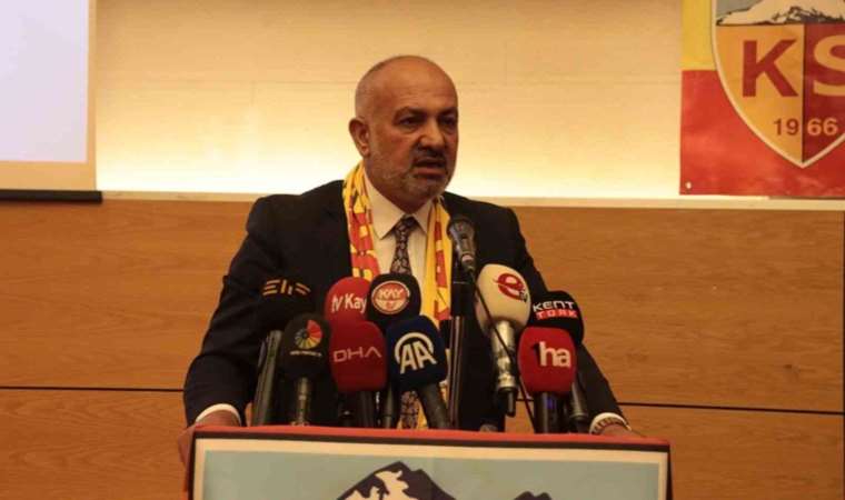 Kayserispor Başkanı Ali Çamlı: 'Bu kulübün bir damla suyuna zarar verdirmemek için...'