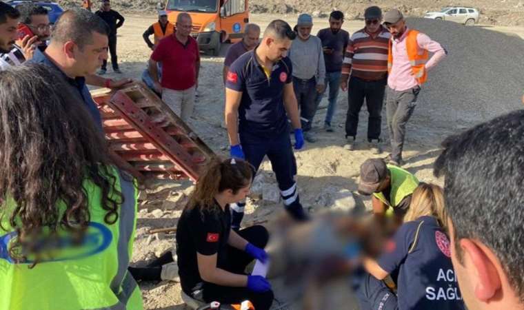 Aydın'da iş cinayeti: Üzerine demir kalıp düşen işçi hayatını kaybetti