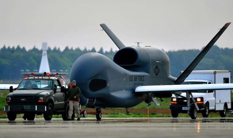 ABD’ye ait RQ-4B Global Hawk İHA’sı, Karadeniz'de alarm verdi